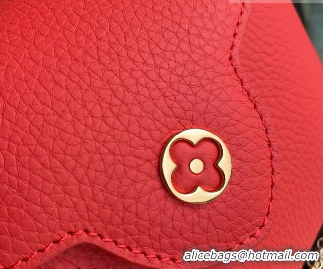 Best Quality Louis Vuitton Capucines BB Bag in Taurillon Leather M28197 Red 2026