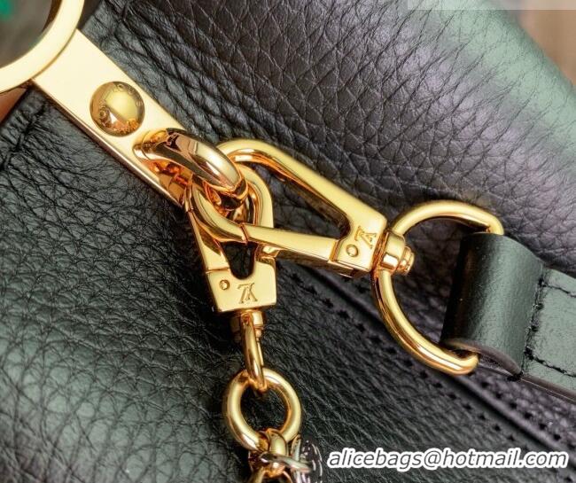 Buy Discount Louis Vuitton Capucines BB Bag in Taurillon Leather M28197 Black 2026