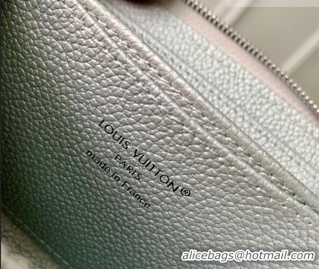 Classic Specials Louis Vuitton Zippy Coin Purse Wallet in Silver Monogram Empreinte Calf Leather M60574 2026