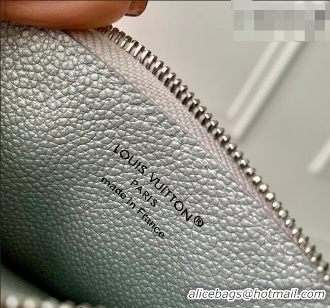 New Cheap Louis Vuitton Romy Card Holder in Silver Cowhide leather M26513 2026