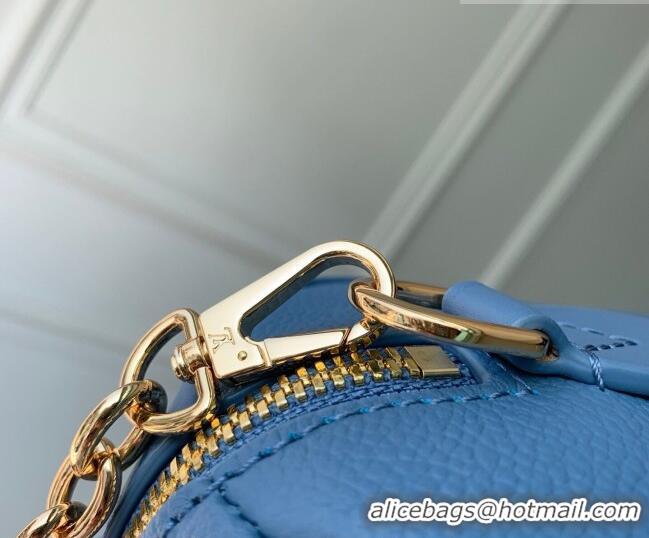 Best Product Louis Vuitton Speedy Bandoulière 20 Bag in Monogram Leather M28316 Blue Jean 2026