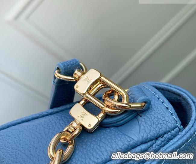 Low Cost Louis Vuitton Wallet On Chain Ivy Mini Bag in Monogram Leather M27755 Blue Jeans 2026