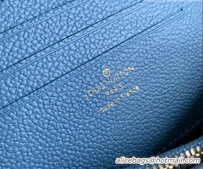 Low Cost Louis Vuitton Wallet On Chain Ivy Mini Bag in Monogram Leather M27755 Blue Jeans 2026