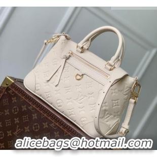 Grade Quality Louis Vuitton Skyline PM Bag in Grained Monogram leather M29153 Cream White 2026