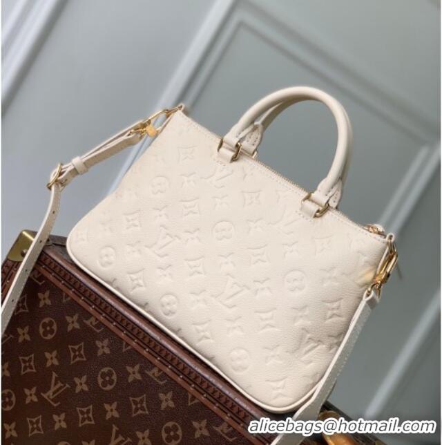 Grade Quality Louis Vuitton Skyline PM Bag in Grained Monogram leather M29153 Cream White 2026
