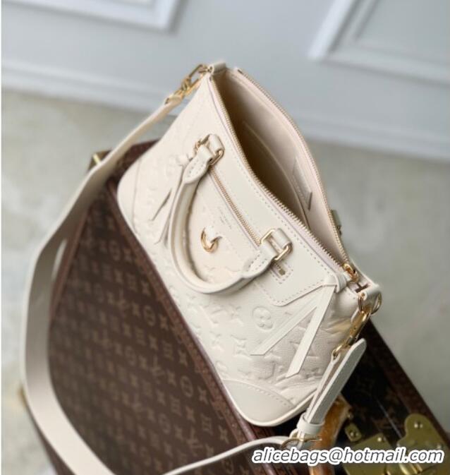 Grade Quality Louis Vuitton Skyline PM Bag in Grained Monogram leather M29153 Cream White 2026