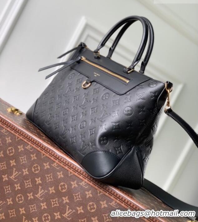 Grade Quality Louis Vuitton Skyline MM Bag in Grained Monogram leather M28406 Black 2026