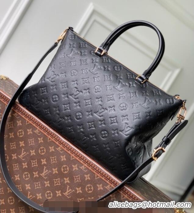 Grade Quality Louis Vuitton Skyline MM Bag in Grained Monogram leather M28406 Black 2026