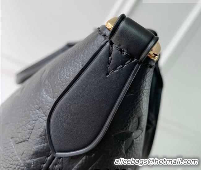 Grade Quality Louis Vuitton Skyline MM Bag in Grained Monogram leather M28406 Black 2026