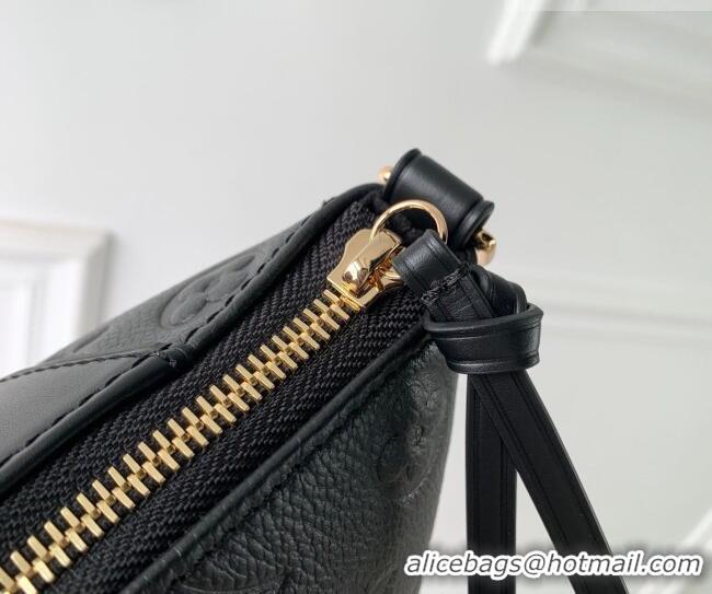 Grade Quality Louis Vuitton Skyline MM Bag in Grained Monogram leather M28406 Black 2026