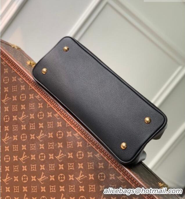 Top Grade Louis Vuitton LV Capucines Top Handle Bag in Taurillon leather M26259 Black 2026
