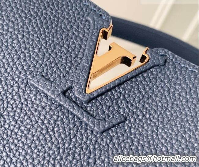 Luxury Discount Louis Vuitton LV Capucines Top Handle Bag in Taurillon leather M26259 Beige 2026