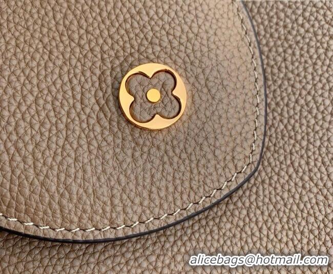 New Fashion Louis Vuitton LV Capucines Top Handle Bag in Taurillon leather M26259 Taupe 2026