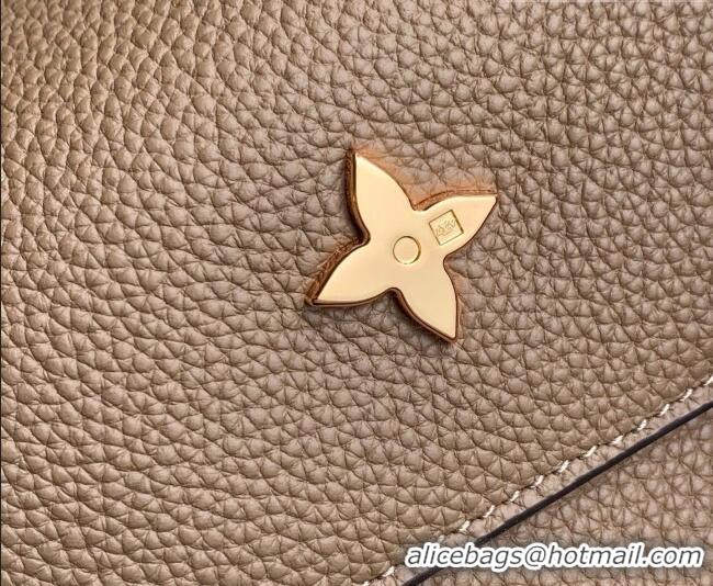 New Fashion Louis Vuitton LV Capucines Top Handle Bag in Taurillon leather M26259 Taupe 2026