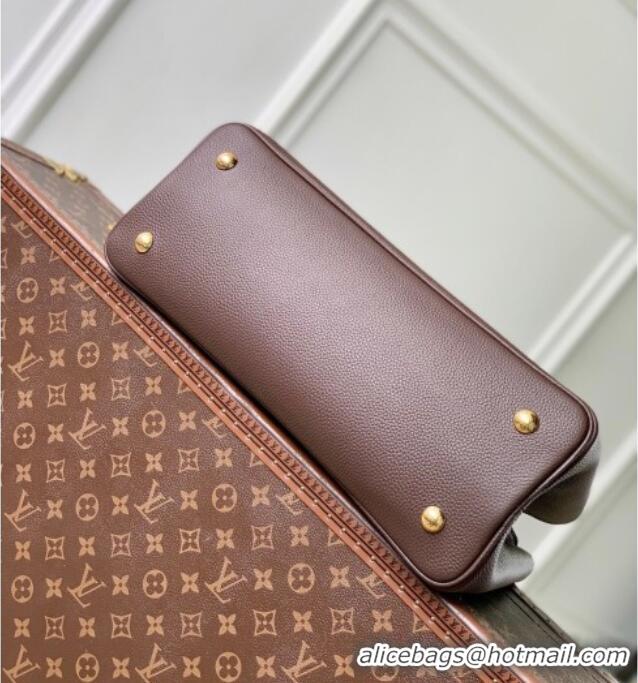 Trendy Design Louis Vuitton LV Capucines Top Handle Bag in Taurillon leather M26259 Chocolate 2026
