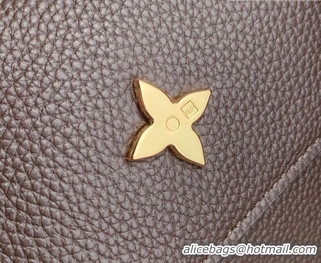 Trendy Design Louis Vuitton LV Capucines Top Handle Bag in Taurillon leather M26259 Chocolate 2026