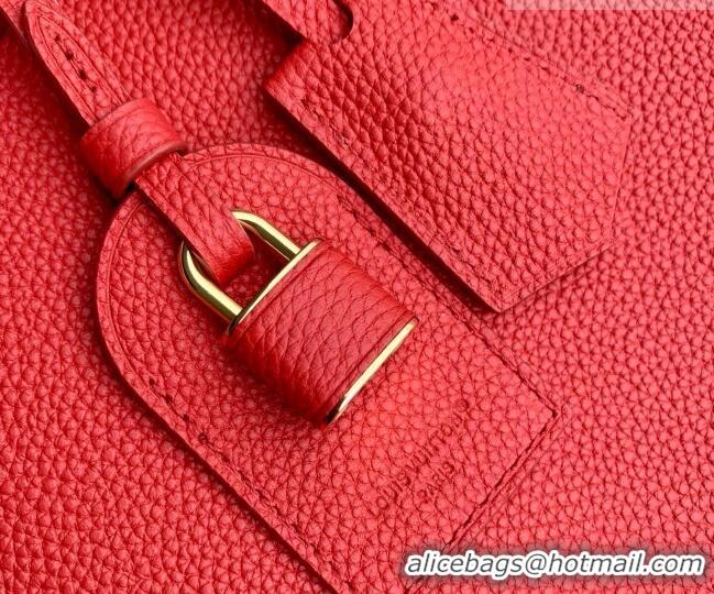 Market Sells Louis Vuitton LV Capucines Top Handle Bag in Taurillon leather M26259 Red 2026