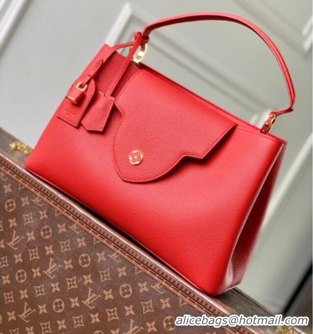 Market Sells Louis Vuitton LV Capucines Top Handle Bag in Taurillon leather M26259 Red 2026