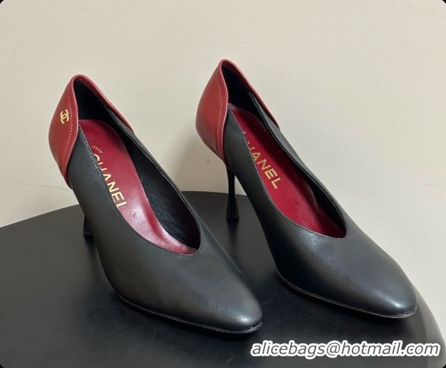 Sophisticated Chanel Lambskin & Calfskin Pumps 8cm Heel G47474 Black 2026