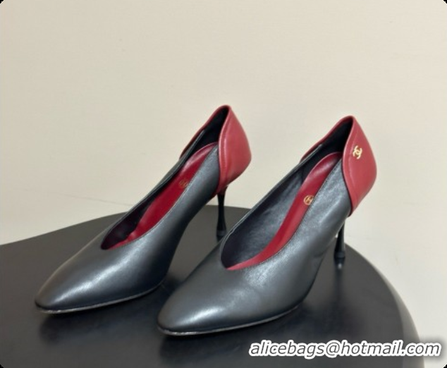Sophisticated Chanel Lambskin & Calfskin Pumps 8cm Heel G47474 Black 2026
