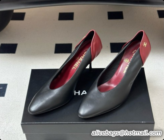 Sophisticated Chanel Lambskin & Calfskin Pumps 8cm Heel G47474 Black 2026