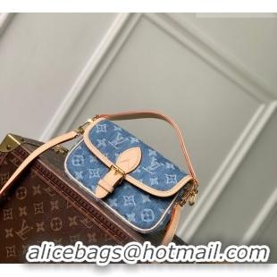 Best Quality Louis Vuitton Nano Diane Mini Bag in Monogram Denim M27700 GOTS Blue 2026