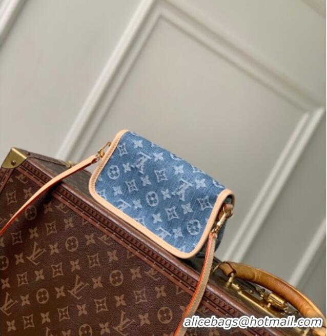 Best Quality Louis Vuitton Nano Diane Mini Bag in Monogram Denim M27700 GOTS Blue 2026