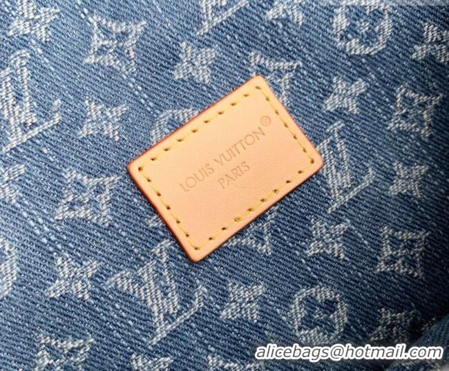 Best Quality Louis Vuitton Nano Diane Mini Bag in Monogram Denim M27700 GOTS Blue 2026