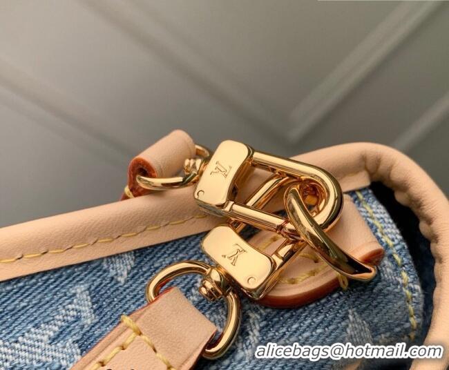 Best Quality Louis Vuitton Nano Diane Mini Bag in Monogram Denim M27700 GOTS Blue 2026