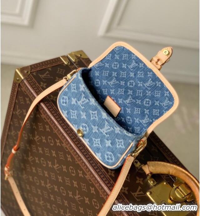 Best Quality Louis Vuitton Nano Diane Mini Bag in Monogram Denim M27700 GOTS Blue 2026