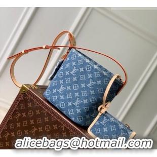 Good Quality Louis Vuitton All In BB Bucket Bag in Monogram Denim GOTS Blue M28107 2026