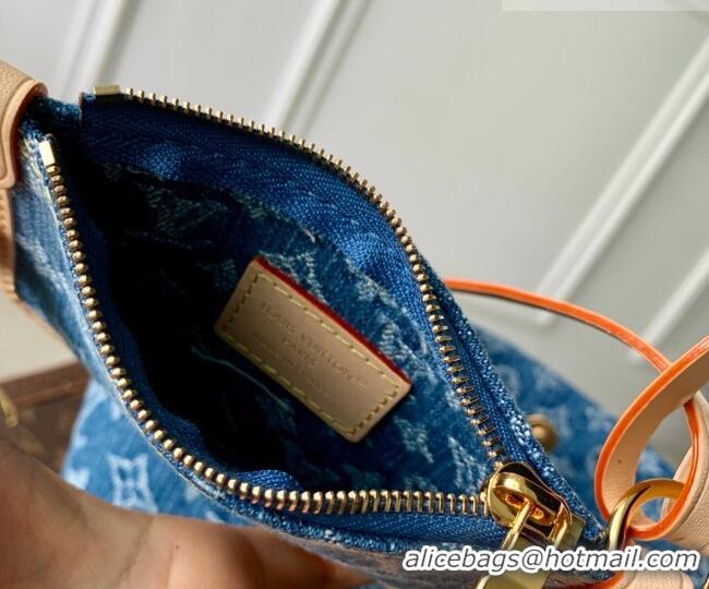 Good Quality Louis Vuitton All In BB Bucket Bag in Monogram Denim GOTS Blue M28107 2026