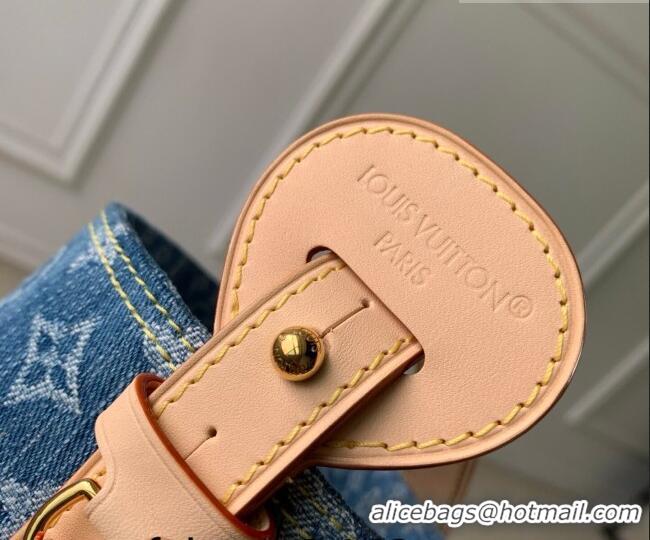 Good Quality Louis Vuitton All In BB Bucket Bag in Monogram Denim GOTS Blue M28107 2026