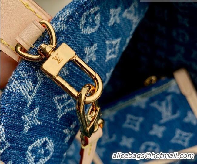 Good Quality Louis Vuitton All In BB Bucket Bag in Monogram Denim GOTS Blue M28107 2026
