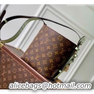 Traditional Specials Louis Vuitton All In BB Bucket Bag in Monogram Canvas N30028 Green 2026