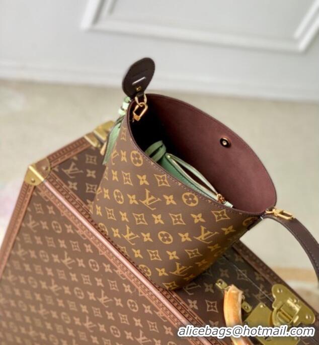 Traditional Specials Louis Vuitton All In BB Bucket Bag in Monogram Canvas N30028 Green 2026