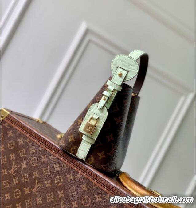 Traditional Specials Louis Vuitton All In BB Bucket Bag in Monogram Canvas N30028 Green 2026