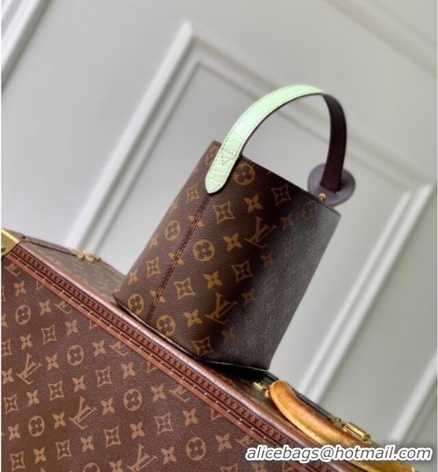 Traditional Specials Louis Vuitton All In BB Bucket Bag in Monogram Canvas N30028 Green 2026