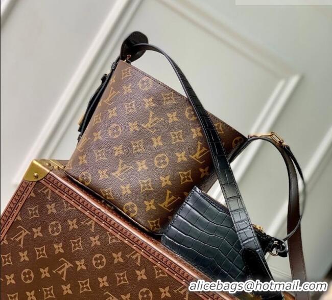 Reasonable Price Louis Vuitton All In BB Bucket Bag in Monogram Canvas N30013 Black 2026