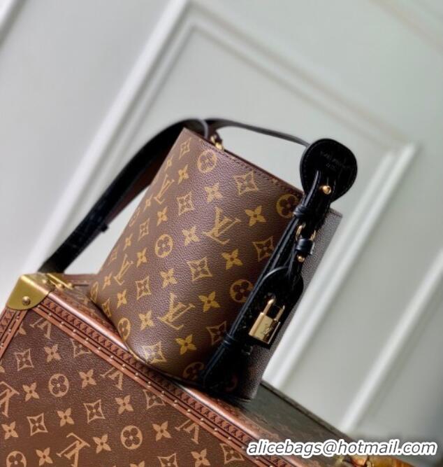 Reasonable Price Louis Vuitton All In BB Bucket Bag in Monogram Canvas N30013 Black 2026