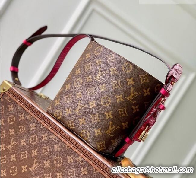 Inexpensive Louis Vuitton All In BB Bucket Bag in Monogram Canvas N30025 Pink 2026