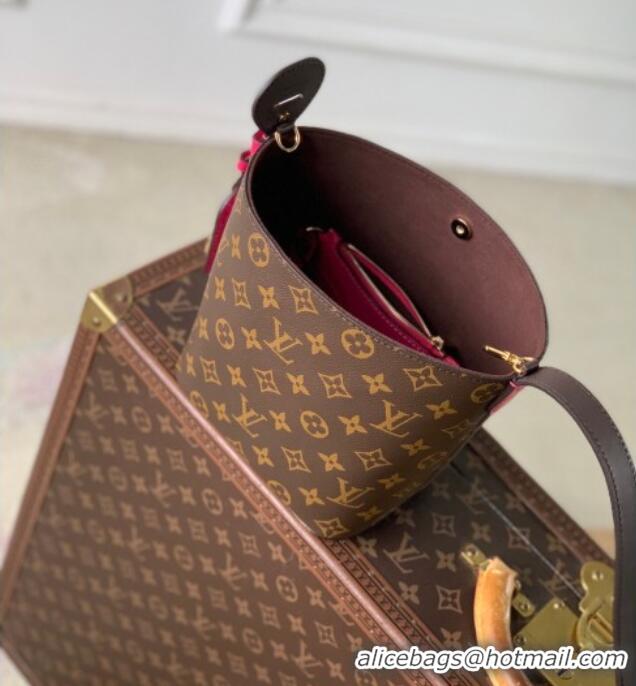 Inexpensive Louis Vuitton All In BB Bucket Bag in Monogram Canvas N30025 Pink 2026