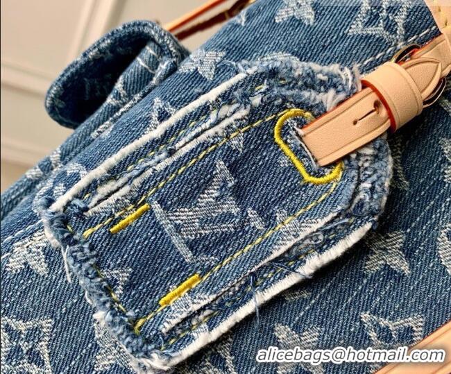 Promotional Louis Vuitton Carryall Cargo PM Bag in Monogram Denim GOTS Blue M28287 2026