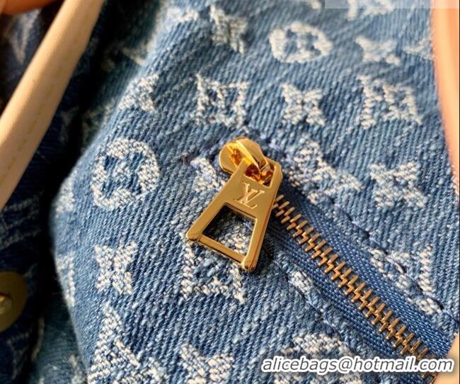 Promotional Louis Vuitton Carryall Cargo PM Bag in Monogram Denim GOTS Blue M28287 2026