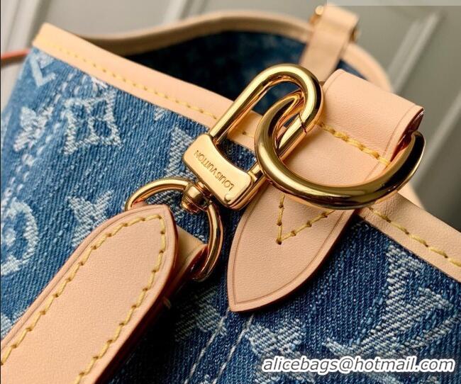 Promotional Louis Vuitton Carryall Cargo PM Bag in Monogram Denim GOTS Blue M28287 2026
