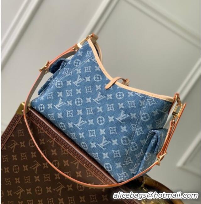 Promotional Louis Vuitton Carryall Cargo PM Bag in Monogram Denim GOTS Blue M28287 2026