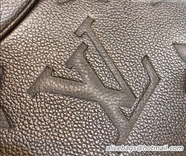 Low Price Louis Vuitton Bagatelle BB Mini Hobo bag in Oversized Monogram Leather M46002 Black 2026