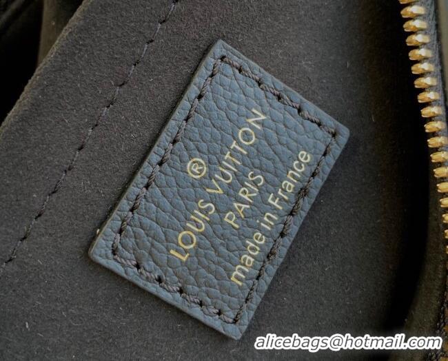 Low Price Louis Vuitton Bagatelle BB Mini Hobo bag in Oversized Monogram Leather M46002 Black 2026