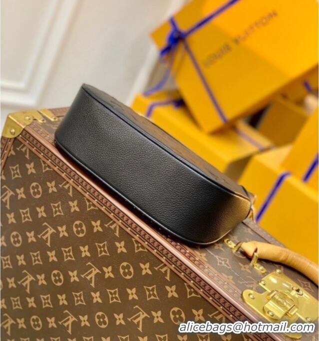 Low Price Louis Vuitton Bagatelle BB Mini Hobo bag in Oversized Monogram Leather M46002 Black 2026
