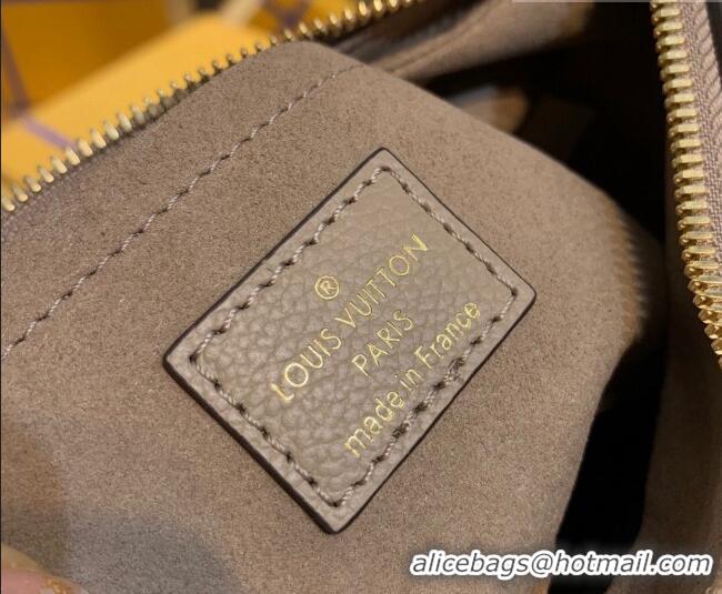 Promotional Louis Vuitton Bagatelle BB Mini Hobo bag in Oversized Monogram Leather M46112 Grey 2026